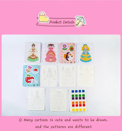 💟Childhood infinite dream hand-painted💟