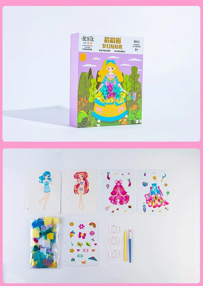 💟Childhood infinite dream hand-painted💟