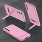 3 in 1 Full Protection Matte Invisible Bracket Phone Case For Samsung Galaxy A34 A54 5G