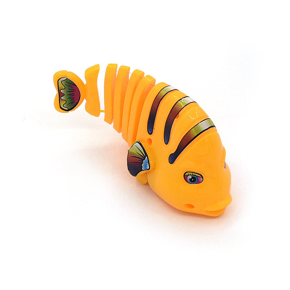 🎅Christmas Promotion 40% OFF🎊Plastic Wind-Up Wiggle Fish Toys