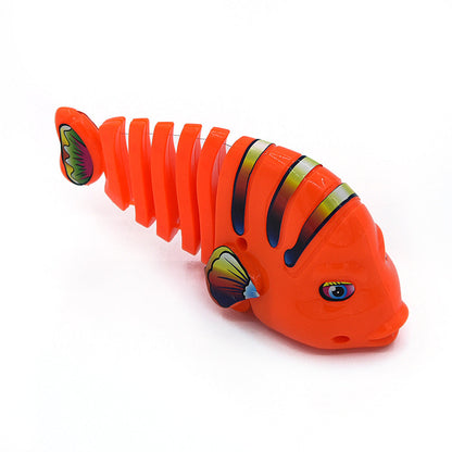 🎅Christmas Promotion 40% OFF🎊Plastic Wind-Up Wiggle Fish Toys