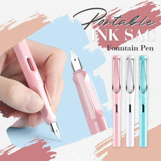 Portable Ink Sac Fountain Pen
