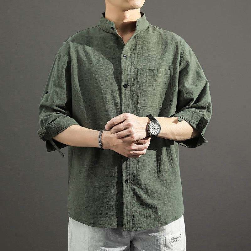 🌸Men’s Cotton and Linen Shirt🌸Buy 2 get 10% Off Auto & Free Shipping🔥