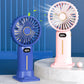 Rechargeable portable silent digital display handheld fan❄Buy 2 get 10% Off Extra Auto & Free Shipping❄
