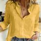 🌸2023 New Hot Sale-Ladies Loose Casual Long Sleeve Linen Shirt🌸Buy 2 get 10% Off Extra Auto & Free Shipping🌸
