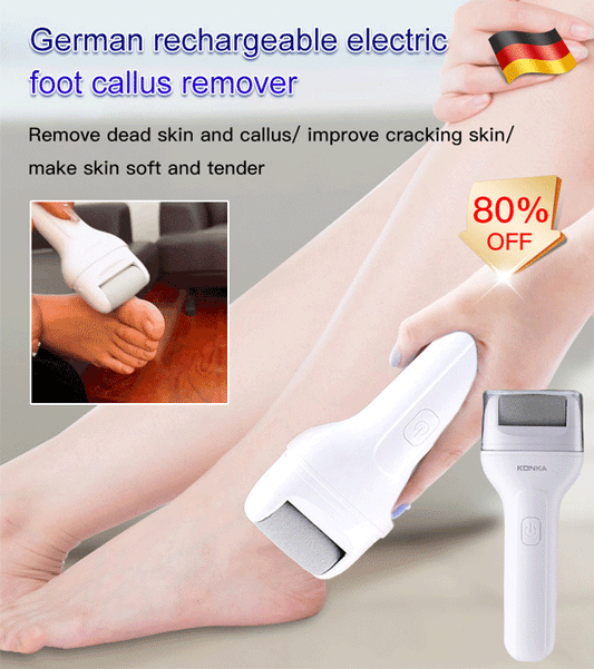Rechargeable electric foot callus remover