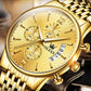 Automatic Mechanical Watch Luxury Gold Watch for Men