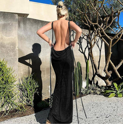🌸Backless Maxi Dress✨Buy 2 Automatic 10% Off & Free Shipping🔥