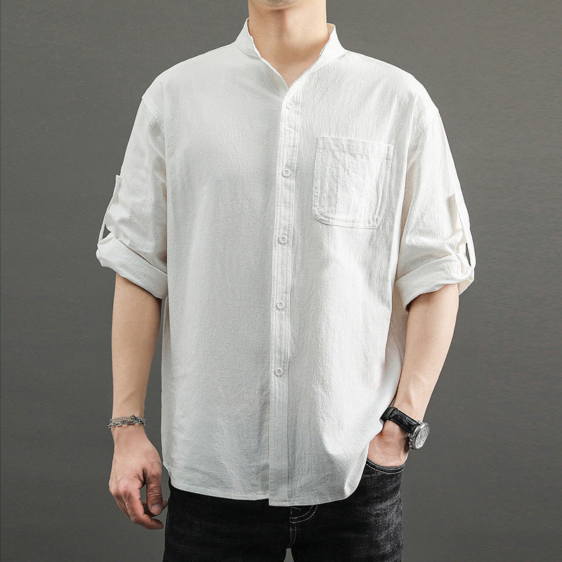 🌸Men’s Cotton and Linen Shirt🌸Buy 2 get 10% Off Auto & Free Shipping🔥