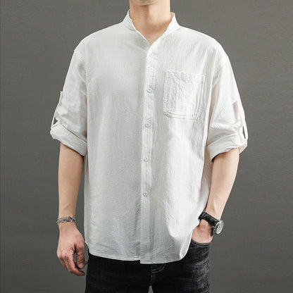 🌸Men’s Cotton and Linen Shirt🌸Buy 2 get 10% Off Auto & Free Shipping🔥