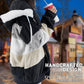 Buy 2 free shipping-49% OFF RCONTRASTING CUDDLY PADDED COAT SPECIAL OFFE