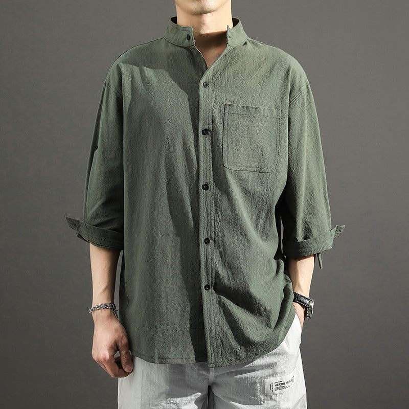 🌸Men’s Cotton and Linen Shirt🌸Buy 2 get 10% Off Auto & Free Shipping🔥