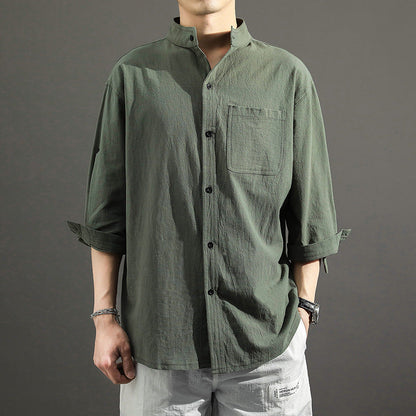 🌸Men’s Cotton and Linen Shirt🌸Buy 2 get 10% Off Auto & Free Shipping🔥