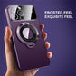 Frosted Waterproof Magnetic Clip with Large Window Case for iPhone