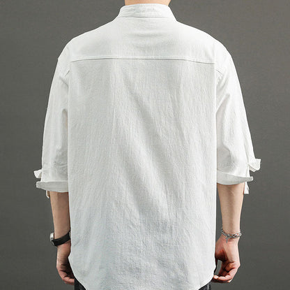 🌸Men’s Cotton and Linen Shirt🌸Buy 2 get 10% Off Auto & Free Shipping🔥