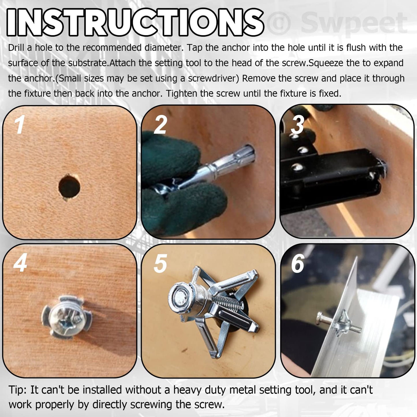 🔥HOT SALE 49% OFF🔥 Expansion Screw Petal Nut