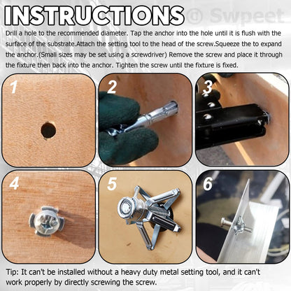 🔥HOT SALE 49% OFF🔥 Expansion Screw Petal Nut