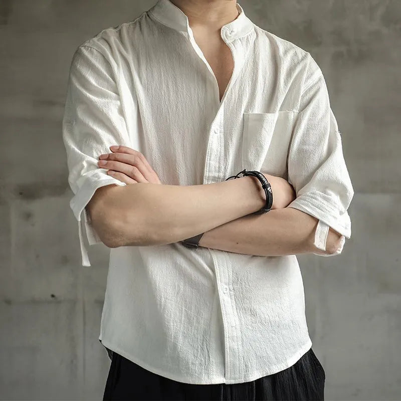 🌸Men’s Cotton and Linen Shirt🌸Buy 2 get 10% Off Auto & Free Shipping🔥
