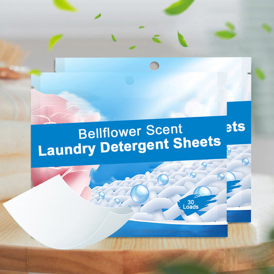 Pousbo® Bellflower Scent Laundry Detergent Sheets (30 Loads)