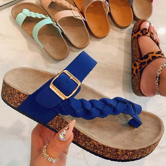 🌈Rubber Flange Women Flat Sandals🌸Buy 2 get 10% Off Auto & Free Shipping🌸
