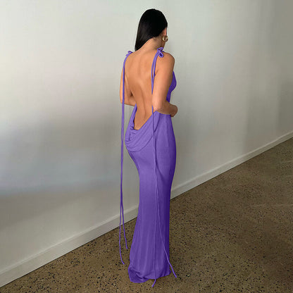 🌸Backless Maxi Dress✨Buy 2 Automatic 10% Off & Free Shipping🔥