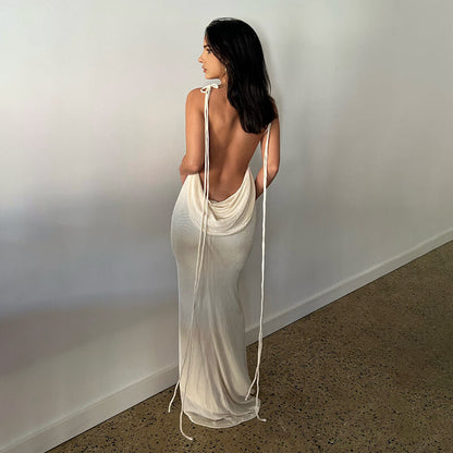 🌸Backless Maxi Dress✨Buy 2 Automatic 10% Off & Free Shipping🔥