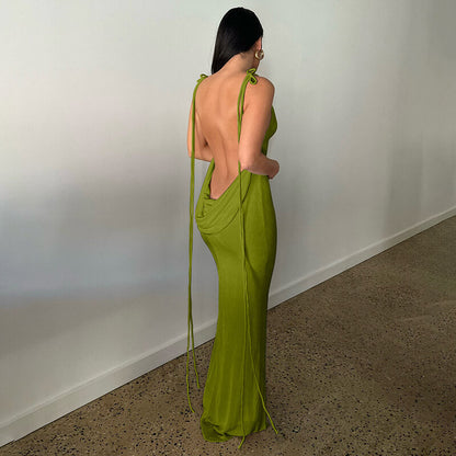 🌸Backless Maxi Dress✨Buy 2 Automatic 10% Off & Free Shipping🔥