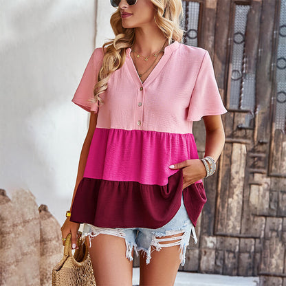🌈Summer new loose blouse🌸Buy 2 get 10% Off Extra Auto & Free Shipping🌸