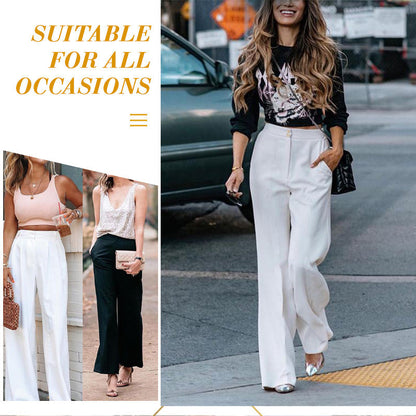 ✨Woman's Casual Full-Length Loose Pants（🔥Buy 2 Automatic 10% Off & Free Shipping🔥）