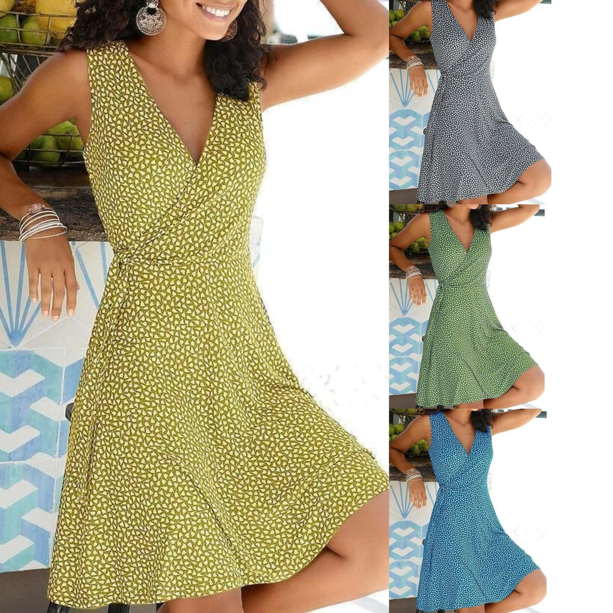 ✨Women's New Sleeveless Casual Dress✨Buy 2 get 10% Off Auto & Free Shipping🔥