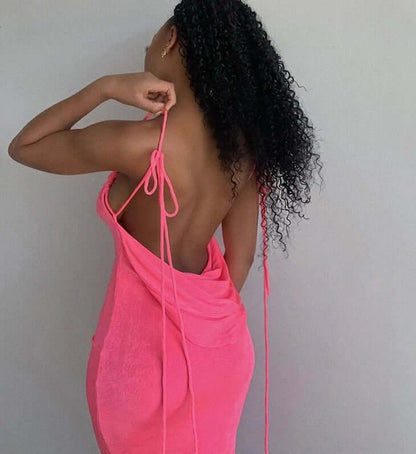 🌸Backless Maxi Dress✨Buy 2 Automatic 10% Off & Free Shipping🔥