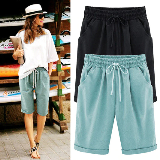 🌸Buy 2 get 10% Off Extra Auto & Free Shipping💟Elastic Waist Casual Comfy Summer Shorts