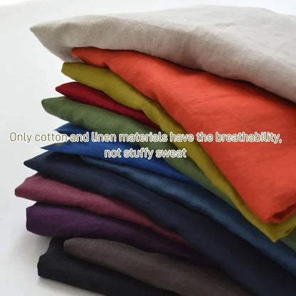 Japanese Style Handmade Linen Cotton Casual Loose Shirt（🔥Buy 2 Automatic 10% Off & Free Shipping🔥）