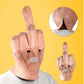 Latex Middle Finger Headgear