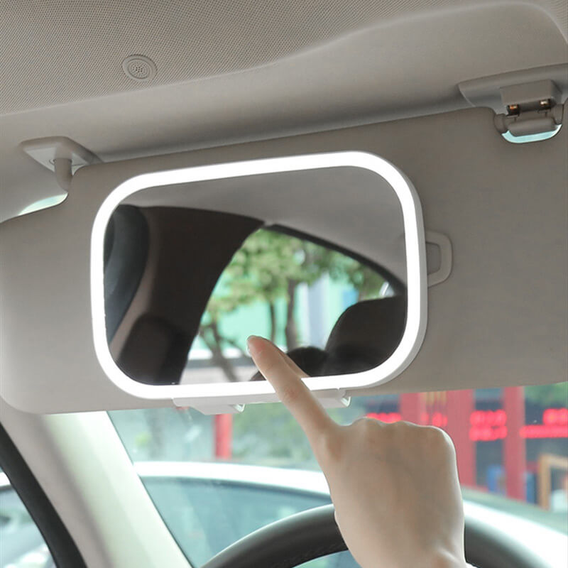 Pousbo® Sunvisor makeup LED light mirror