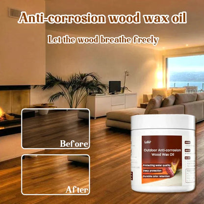 Outdoor Anti-corrosion Wood Wax Oil (Waterproof & Renovation)