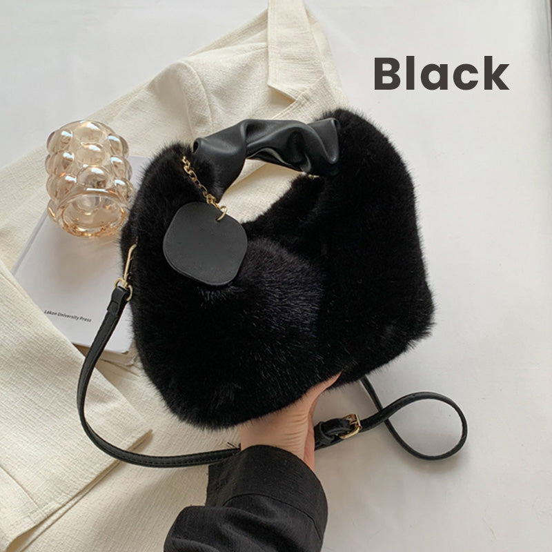 Best Gift For Her - New Fashion Trend Multifunctional Skin-Friendly Faux Fur Bag