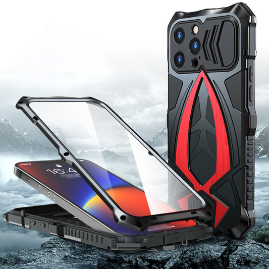 [Best Gift For Phone] Metal Armor Sports Car Style iPhone Case