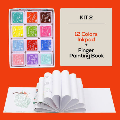 DIY Sponge Finger Painting Kit